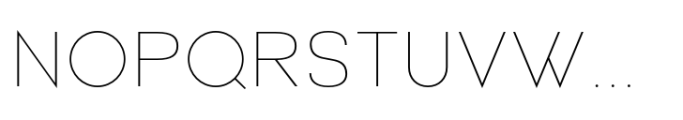 Electronica Light Font UPPERCASE