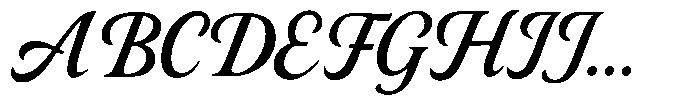 Elegancy script Script Font UPPERCASE