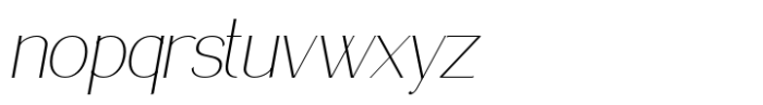 Elegansa Italic Font LOWERCASE