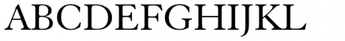 Elegant Garamond Font UPPERCASE