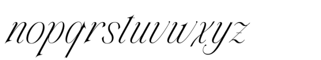 Elegantia Pro Font LOWERCASE
