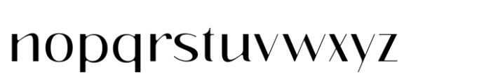 Eleganto Sans Light Font LOWERCASE