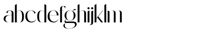 Elegist Sans Serif Font LOWERCASE