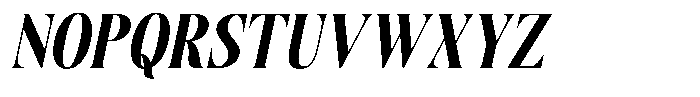 Elegra Italic Font UPPERCASE