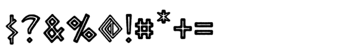 Elektrakution Inline Rough Font OTHER CHARS