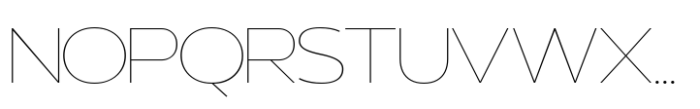 Elemanto Thin Font LOWERCASE