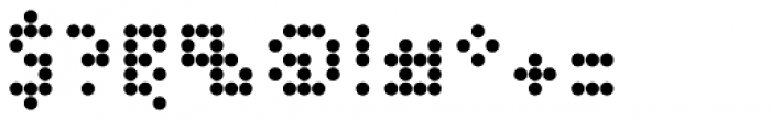 Element 15 Dots Font OTHER CHARS