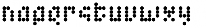 Element 15 Dots Font LOWERCASE