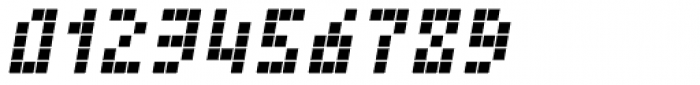 Element 15 Squares Oblique Font OTHER CHARS