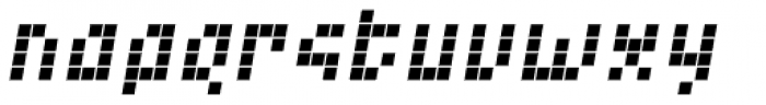Element 15 Squares Oblique Font LOWERCASE