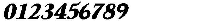 Eleni Pro Display Black Italic Font OTHER CHARS