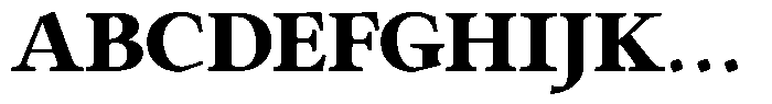Eleni Pro Display Black Font UPPERCASE