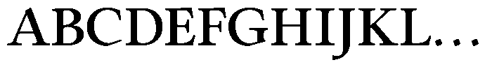 Eleni Pro Display Medium Font UPPERCASE