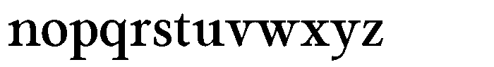 Eleni Pro Display Medium Font LOWERCASE