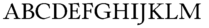 Eleni Pro Display Font UPPERCASE