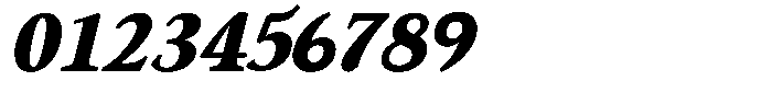 Eleni Pro Text Black Italic Font OTHER CHARS