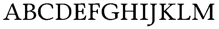 Eleni Pro Text Font UPPERCASE