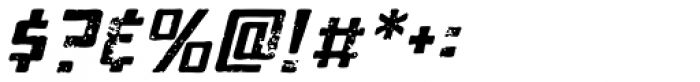 Elephantmen Aged Italic Font OTHER CHARS