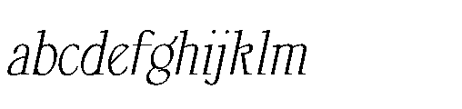 Elesthin Bloom Italic FONT
