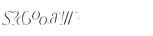 Elesthin Bloom Light Italic Font OTHER CHARS