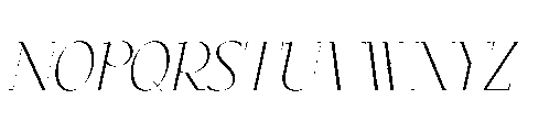 Elesthin Bloom Light Italic Font UPPERCASE