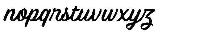 Elestine Font LOWERCASE