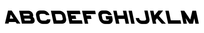 Eleusis Backslant Font UPPERCASE