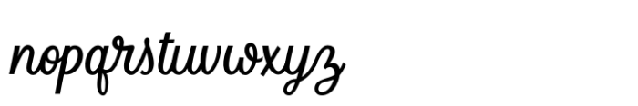 Elexis Font LOWERCASE