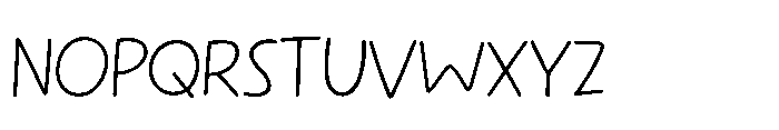 Elfenbankje Line Regular Font UPPERCASE