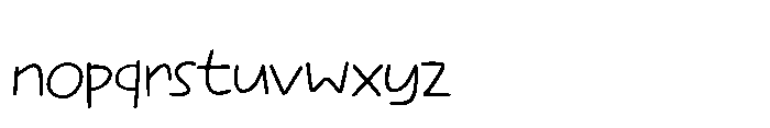 Elfenbankje Line Regular Font LOWERCASE