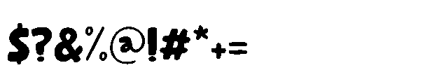 Elfenbankje Regular Font OTHER CHARS