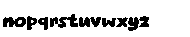 Elfenbankje Regular Font LOWERCASE
