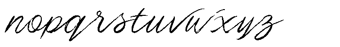Elfina Font LOWERCASE