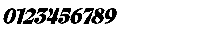 Elfreya Black Italic Font OTHER CHARS
