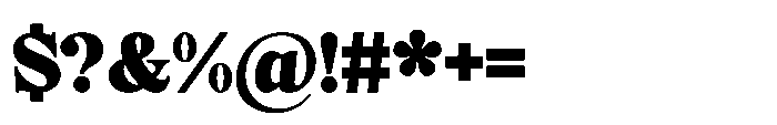 Elfreya Black Font OTHER CHARS