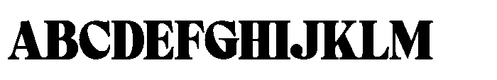 Elfreya Black Font UPPERCASE
