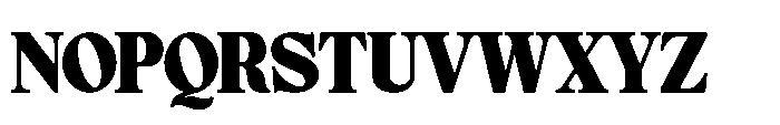 Elfreya Black Font UPPERCASE