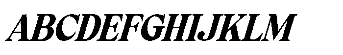 Elfreya Bold Italic Font UPPERCASE