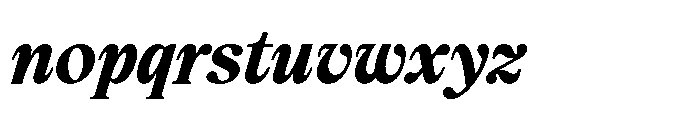 Elfreya Bold Italic Font LOWERCASE