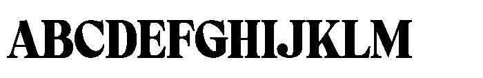 Elfreya Extra Bold Font UPPERCASE