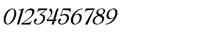 Elfreya Italic Font OTHER CHARS