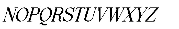 Elfreya Italic Font UPPERCASE
