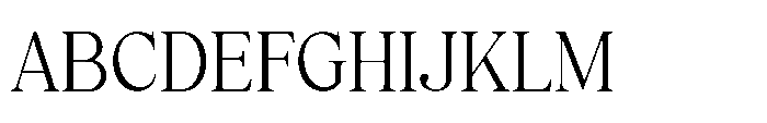 Elfreya Light Font UPPERCASE