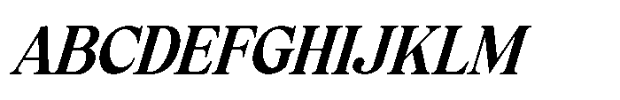 Elfreya Semibold Italic Font UPPERCASE