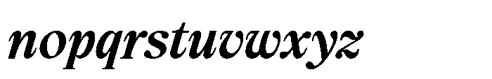 Elfreya Semibold Italic Font LOWERCASE