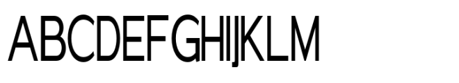 Elghita  Condensed Regular Font UPPERCASE