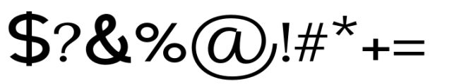 Elghita  Expanded Medium Font OTHER CHARS