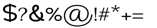 Elghita  Expanded Regular Font OTHER CHARS
