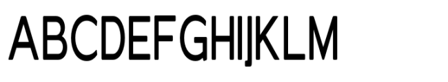 Elghita  Sans Condensed Medium Font UPPERCASE