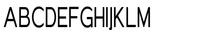 Elghita  Sans Condensed Regular Font UPPERCASE